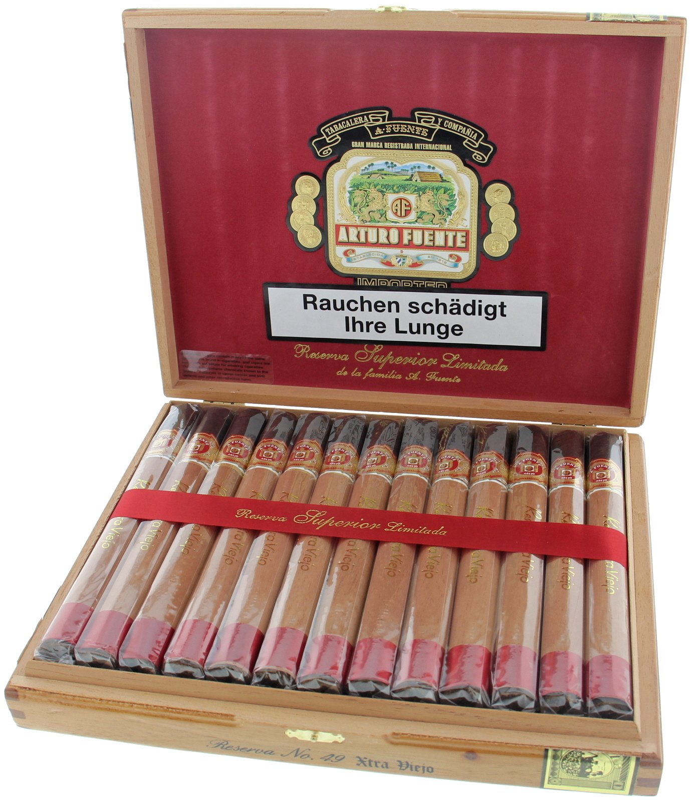 Arturo Fuente Anejo No. 49 (Double Corona) Kiste offen