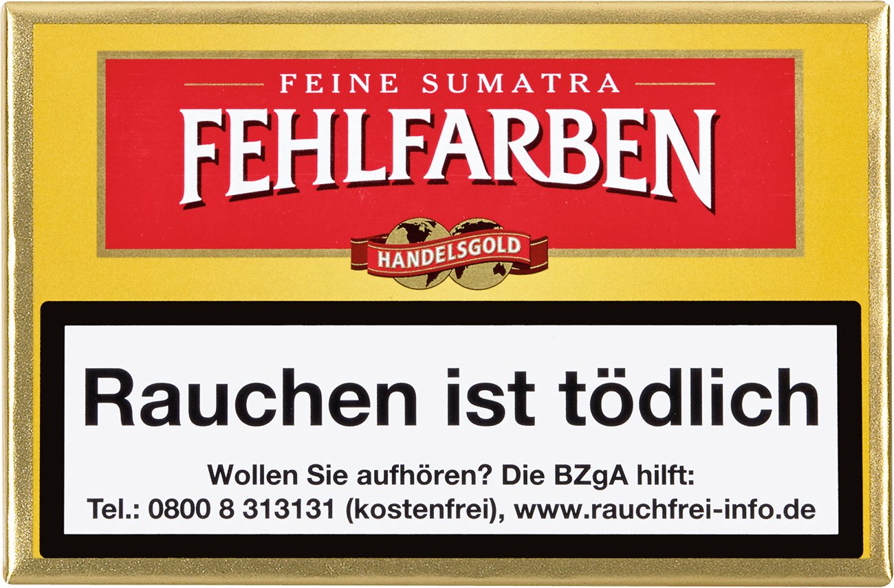 Handelsgold Zigarillos Feine Fehlfarben No. 373 F