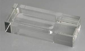 Passatore Kristallascher Rechteckig - Für 1 Zigarre (523537)