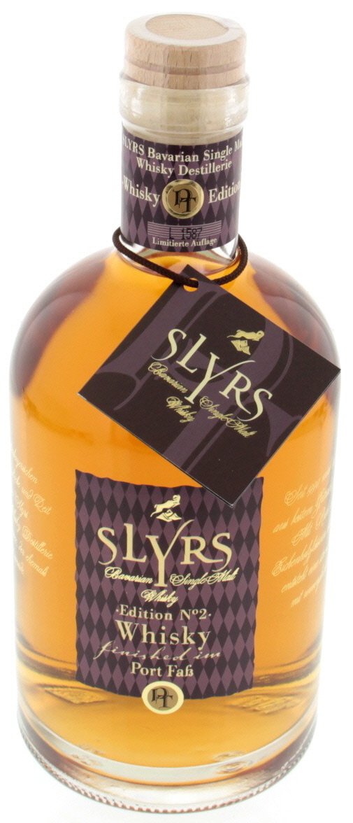 Slyrs Bavarian Single Malt Whisky Port Faß Edition No. 2 - 0,7 Ltr.