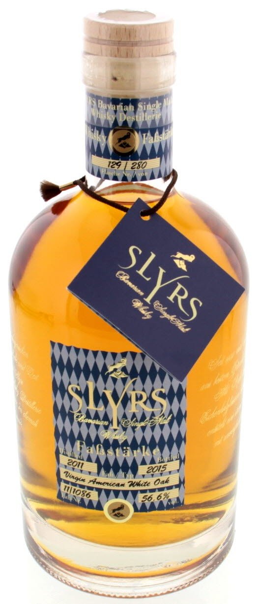 Slyrs Bavarian Single Malt Whisky Whisky Fassstärke 2015 0,7l