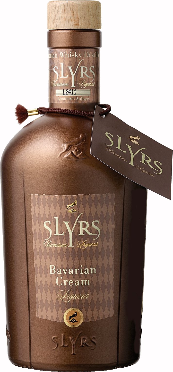 Slyrs Bavarian Single Malt Whisky Bavarian Cream Liqueur (0,35 l / 17 % Vol.)