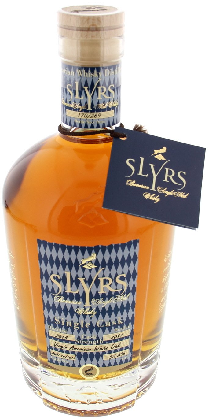 Slyrs Bavarian Single Malt Whisky Fassstärke 2014/2017 Classic