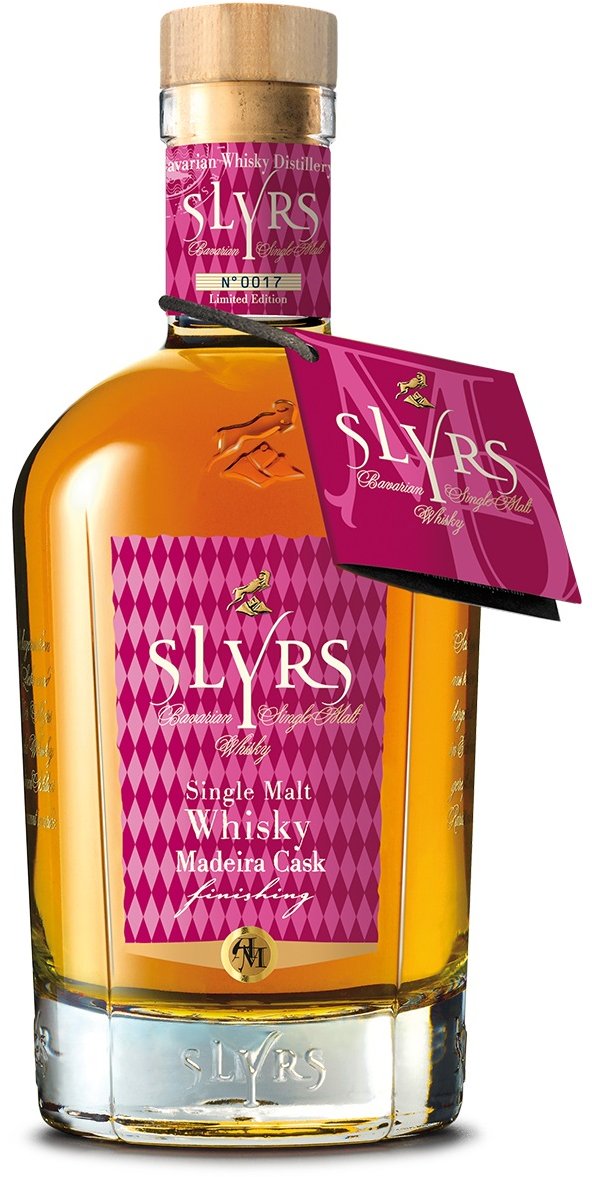 Slyrs Bavarian Single Malt Whisky Madeira Faß Edition (0,35 l / 46 % Vol.)