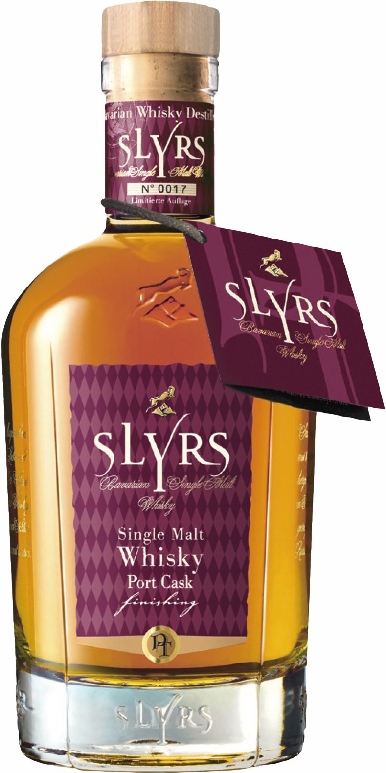 Slyrs Bavarian Single Malt Whisky Port Cask Finish (0,7 l / 46 % Vol.)