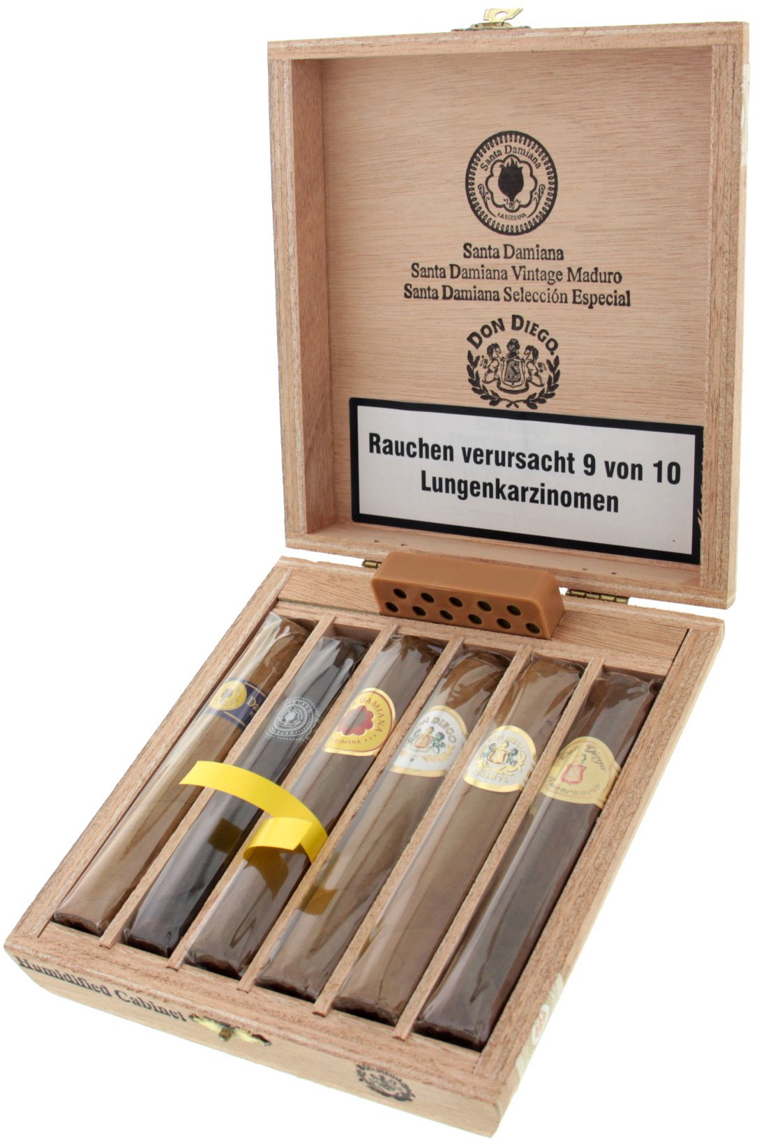 Don Diego Classic Santa Damiana / Don Diego Sampler offen