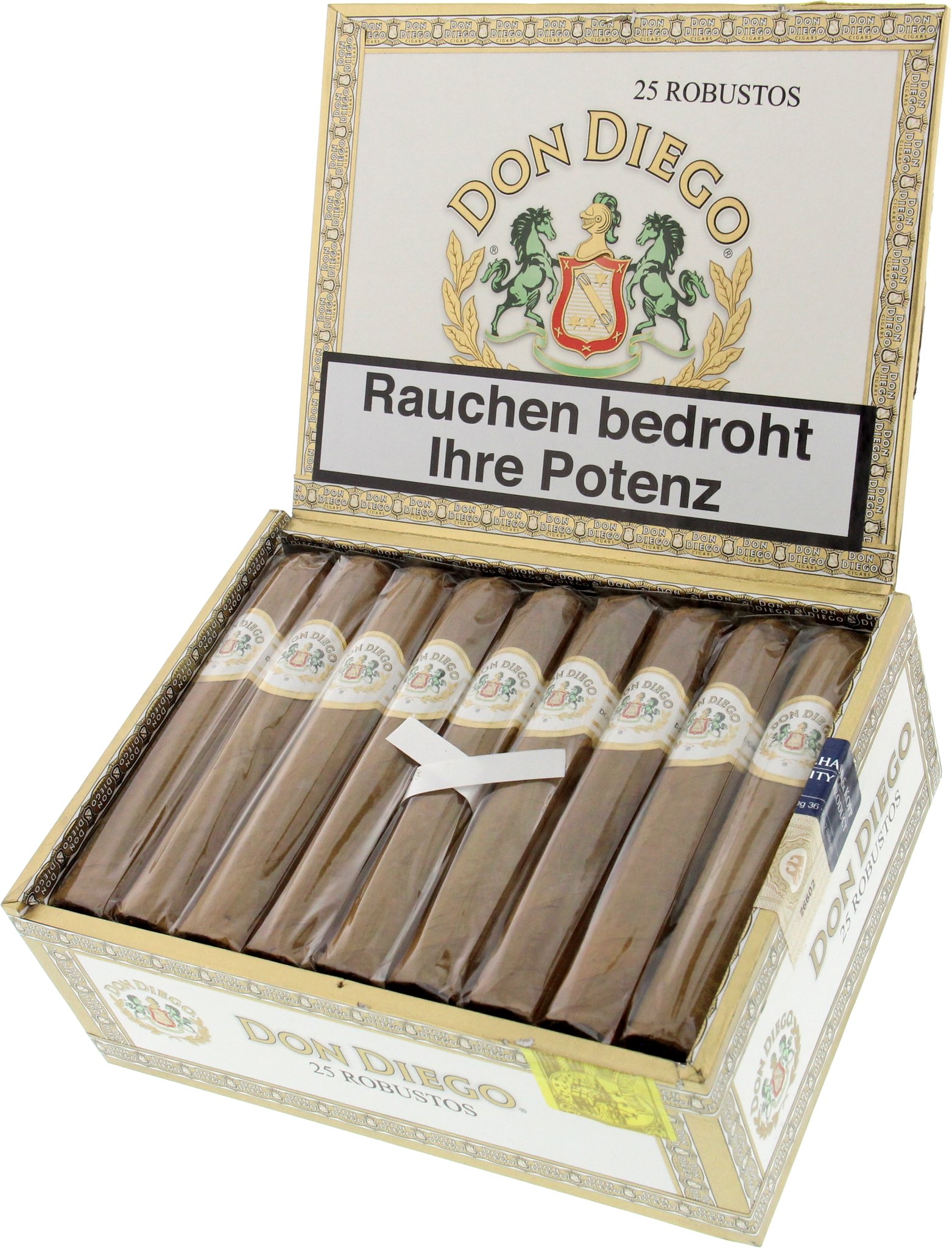 Don Diego Classic Robustos Kiste offen