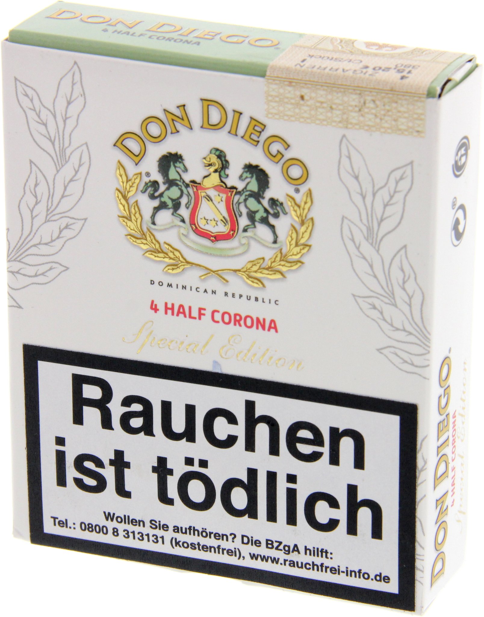 Don Diego Classic Half Corona Schachtel