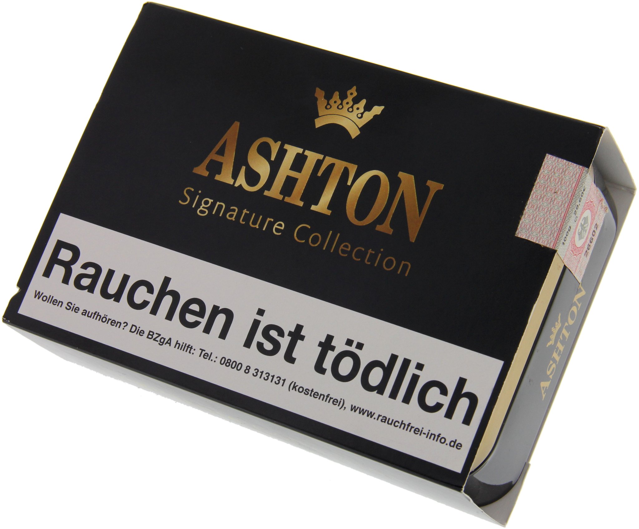 Ashton Pfeifentabak Signature Collection 100g Dose Verpackung