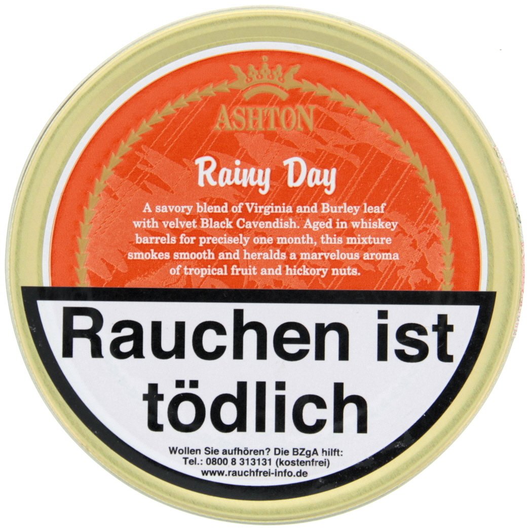 Ashton Pfeifentabak Rainy Day (Ashton No. 5) 50g Dose