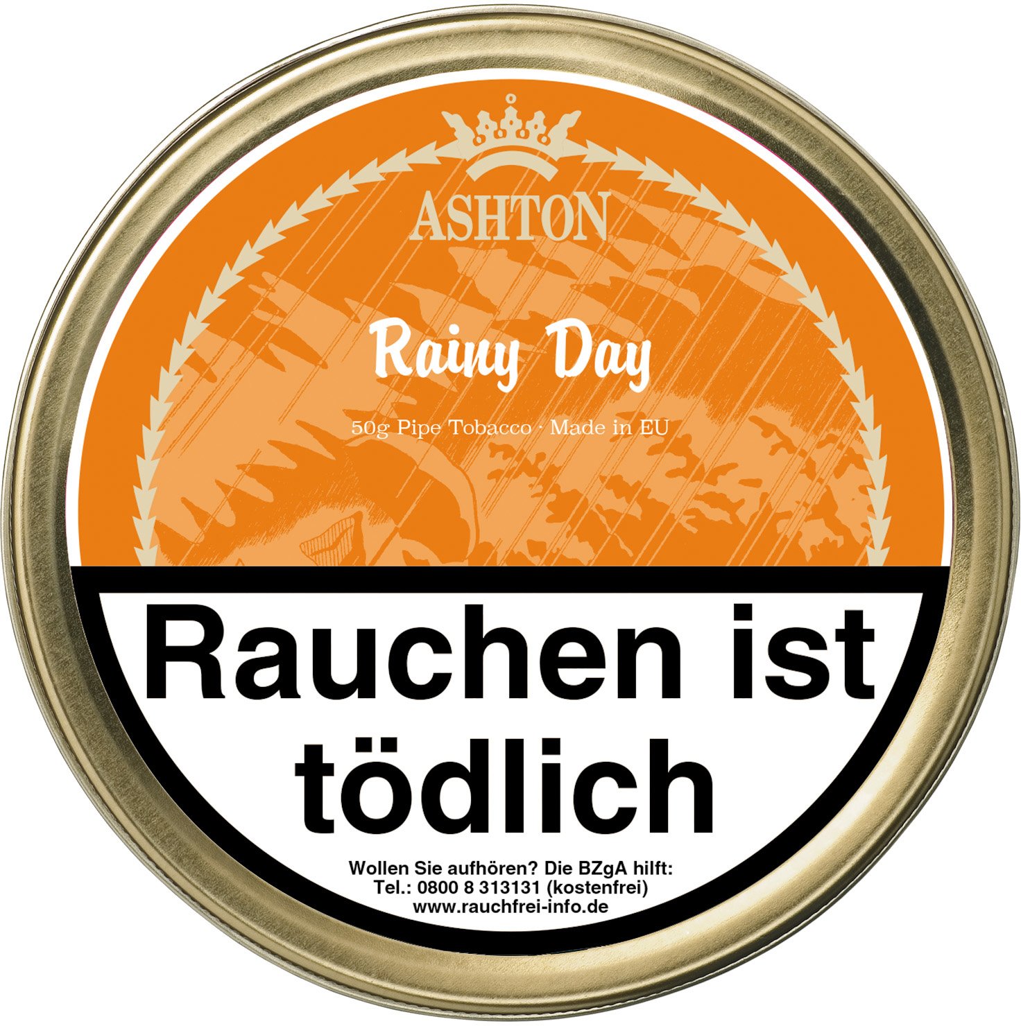 Ashton Pfeifentabak Rainy Day (Ashton No. 5) 50g Dose