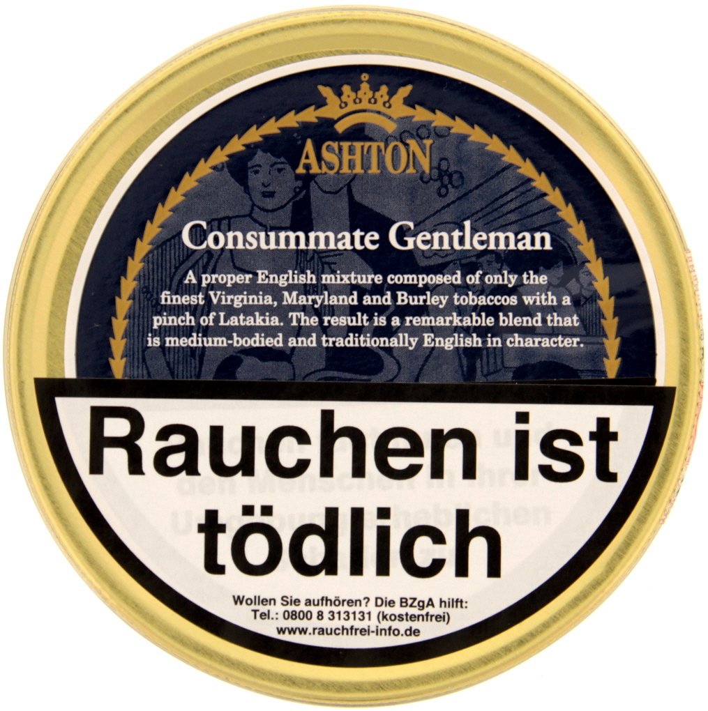 Ashton Pfeifentabak Consumate Gentlemen 50g Dose