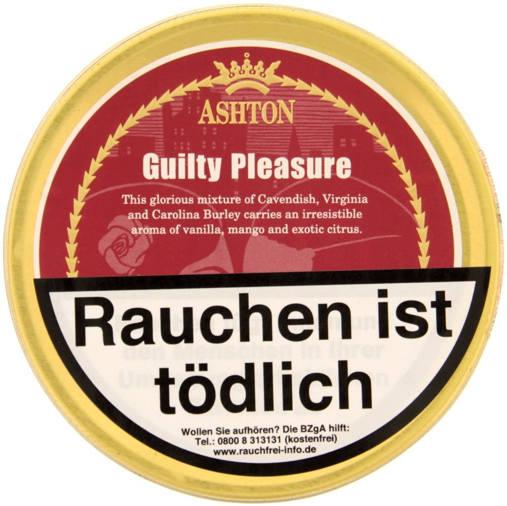 Ashton Pfeifentabak Guilty Pleasure 50g Dose