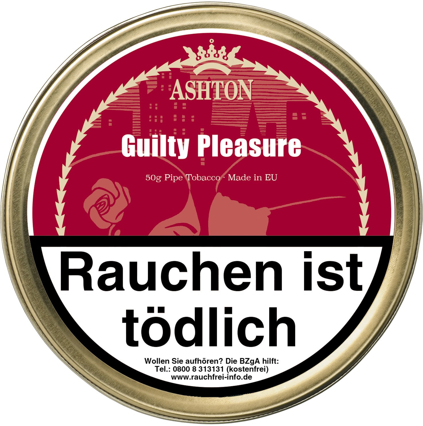 Ashton Pfeifentabak Guilty Pleasure 50g Dose