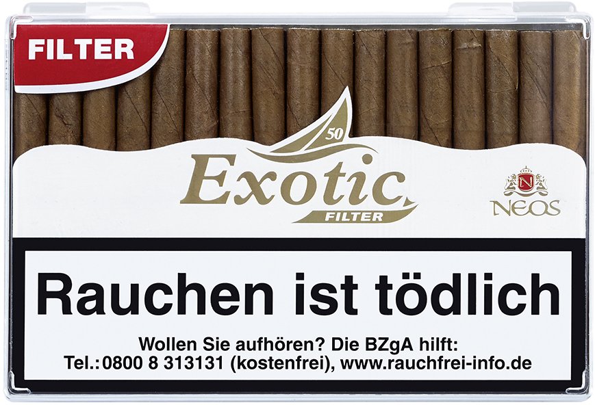Neos Cigarillos Exotic Filter & Flavour 50er Packung