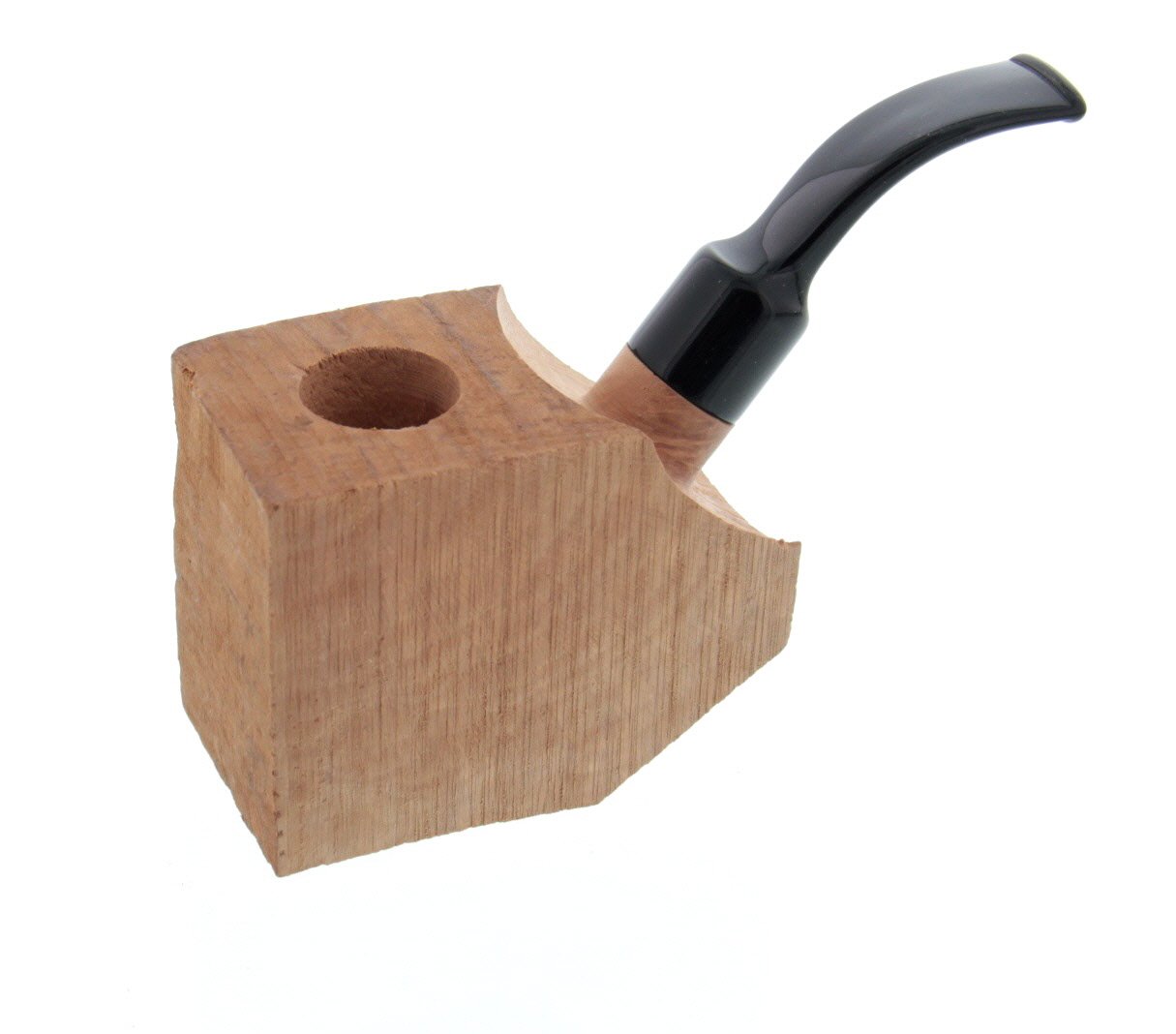 Vauen Pfeifen-Kantel zum Selberschnitzen EBAU 2 gebogen