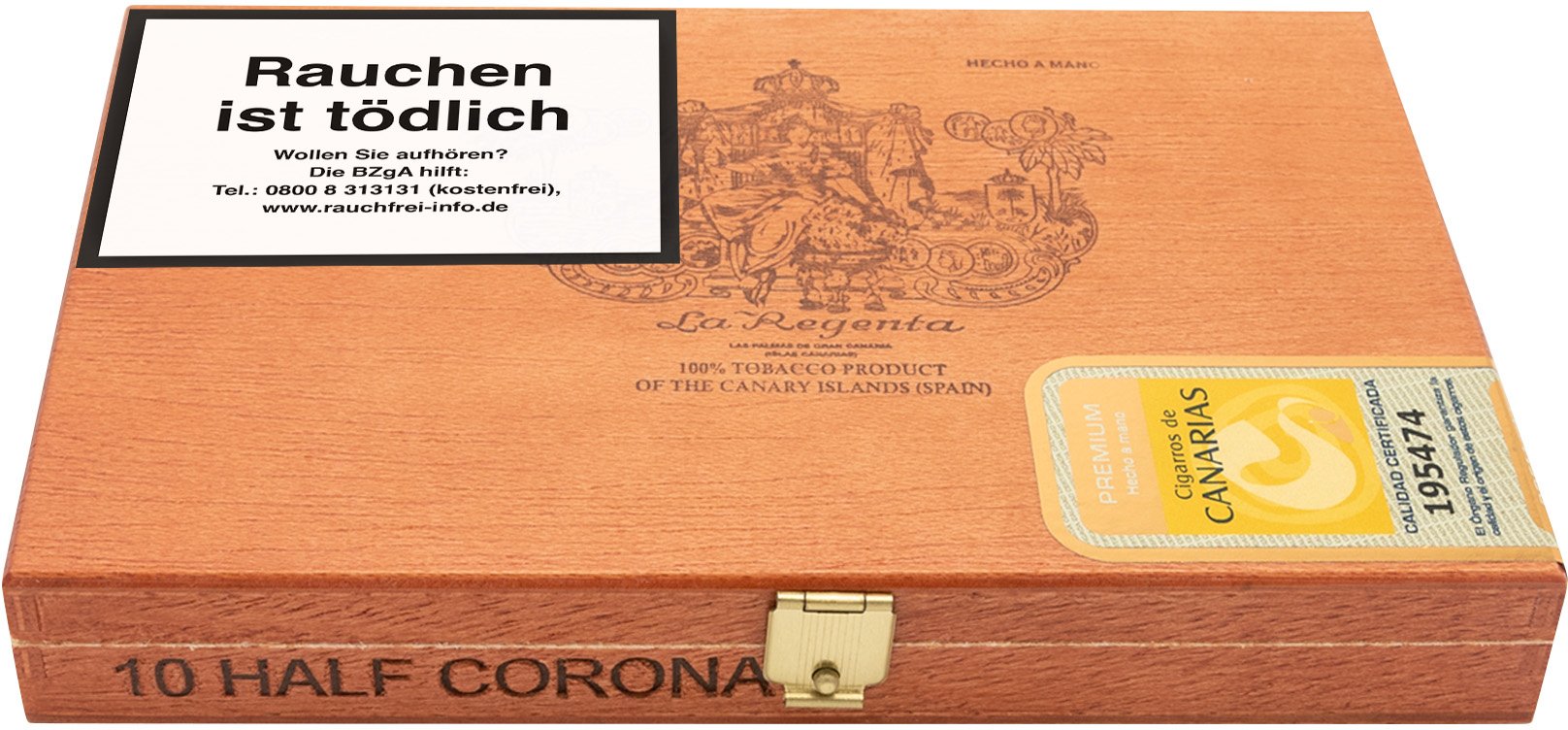 1921 Half Corona Kiste ´