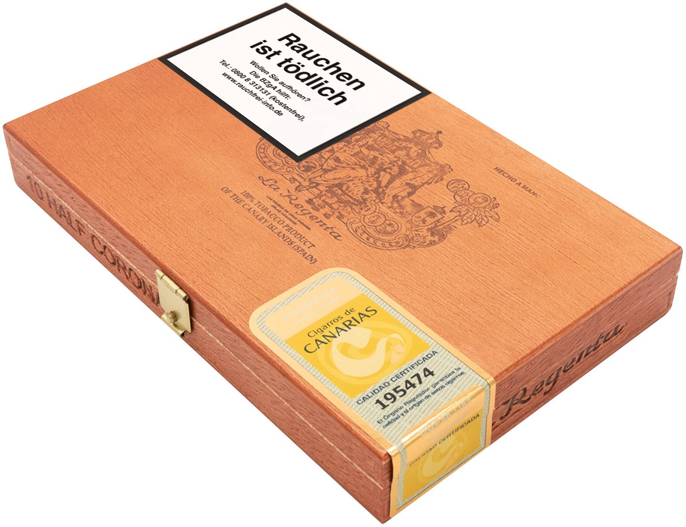 1921 Half Corona Kiste schräg 2