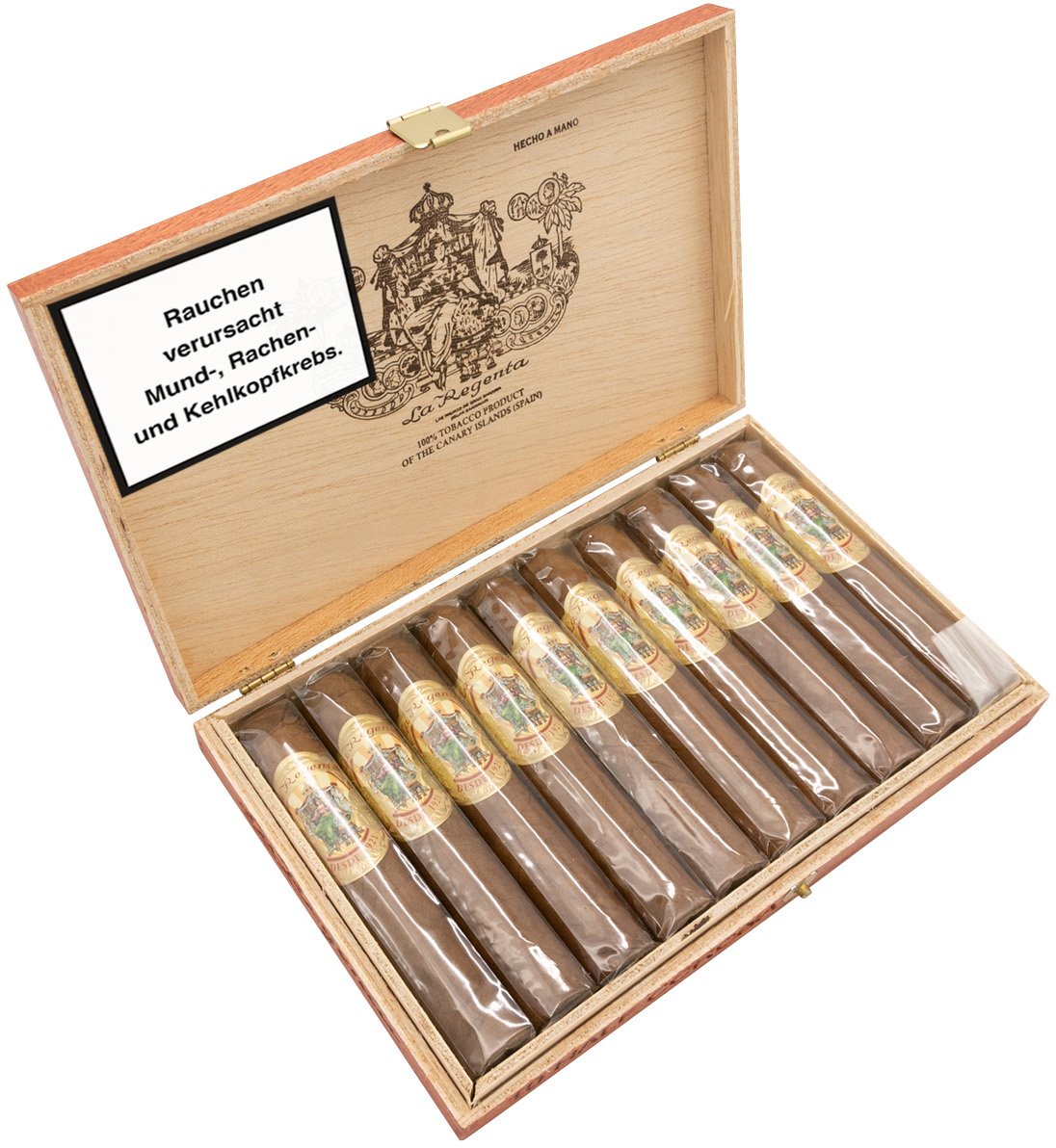 1921 Half Corona Kiste offen schräg