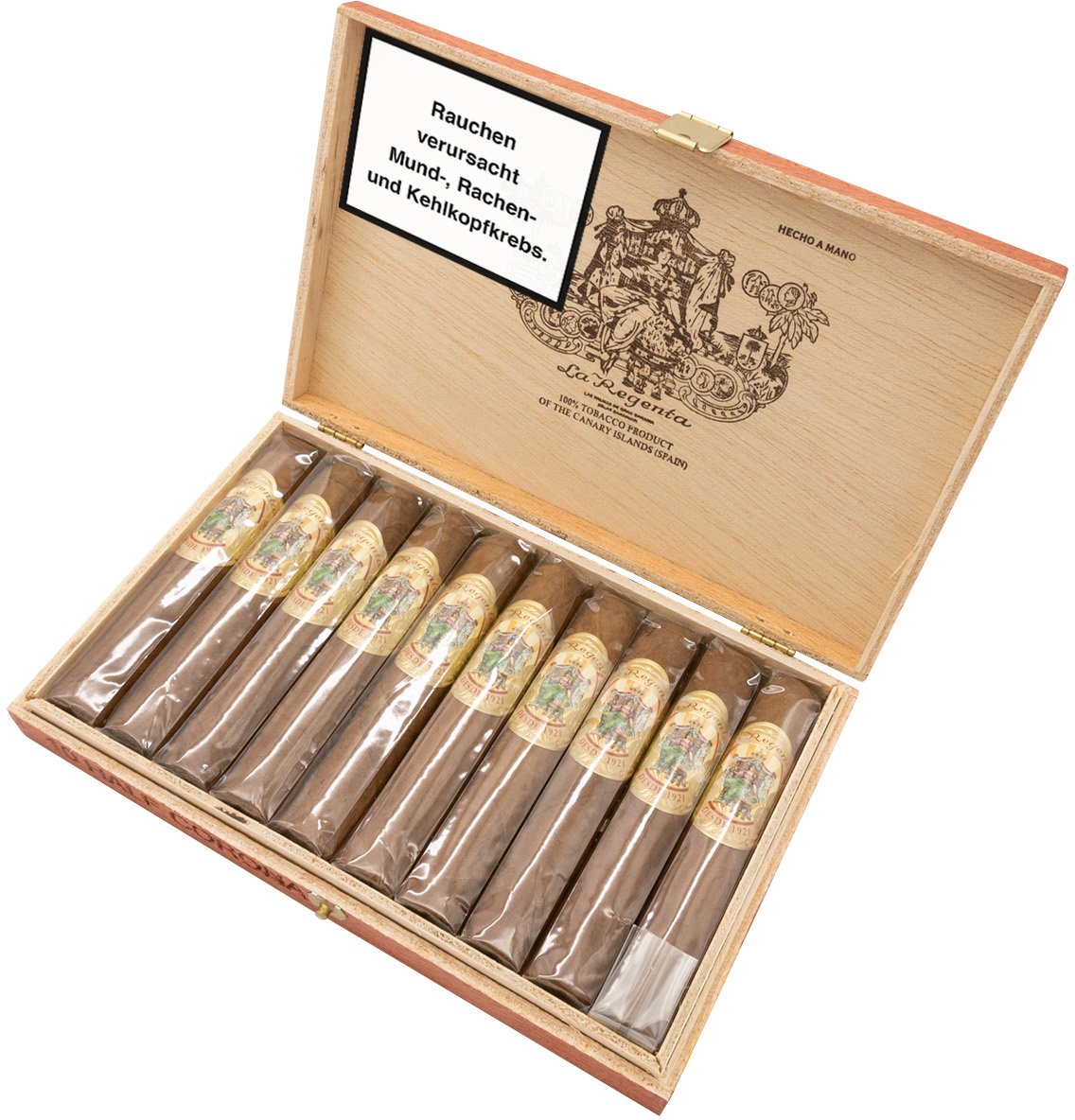 1921 Half Corona Kiste offen schräg 2