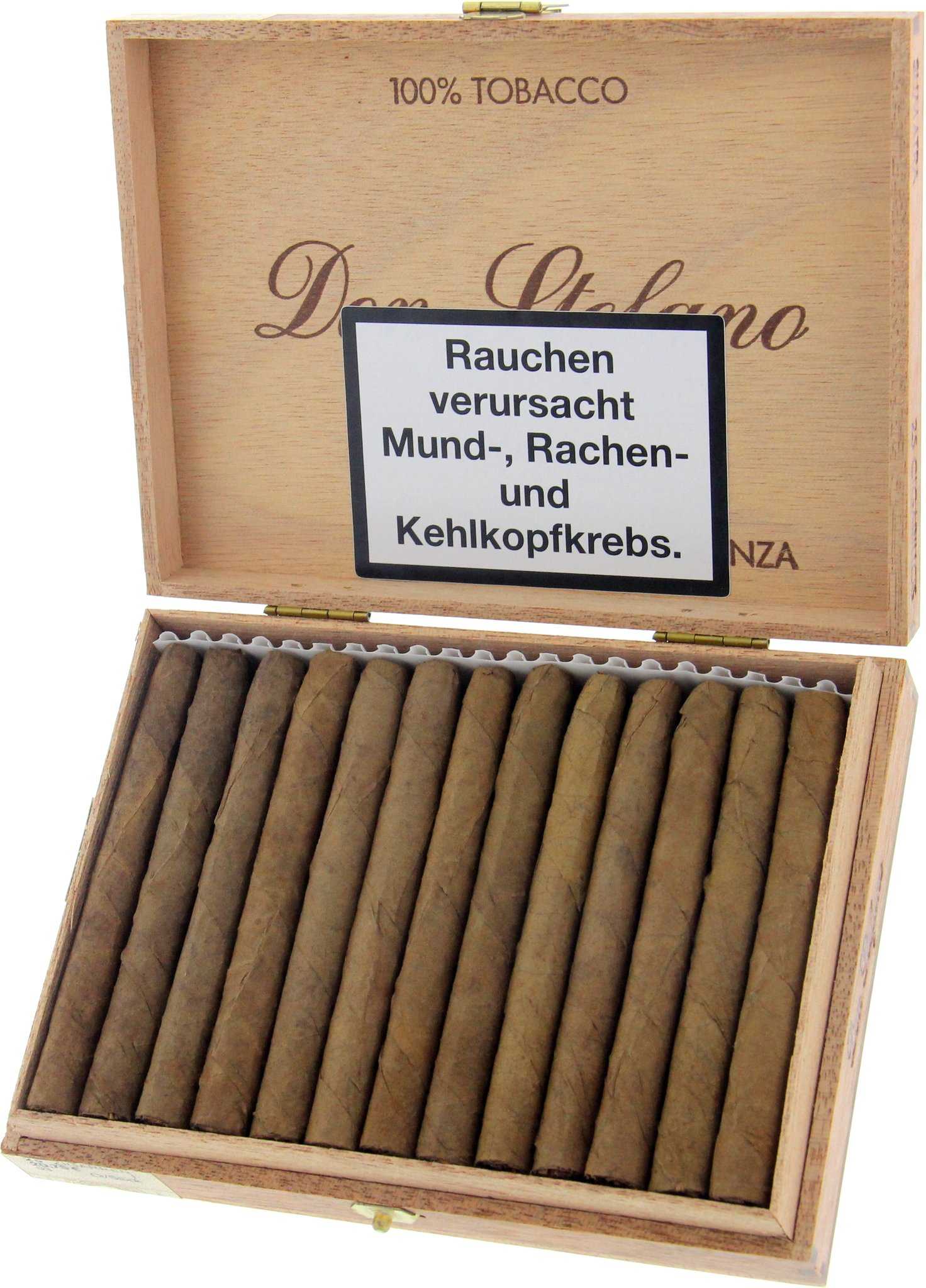 Don Stefano Classic Esperanza Sumatra 25er Kiste offen