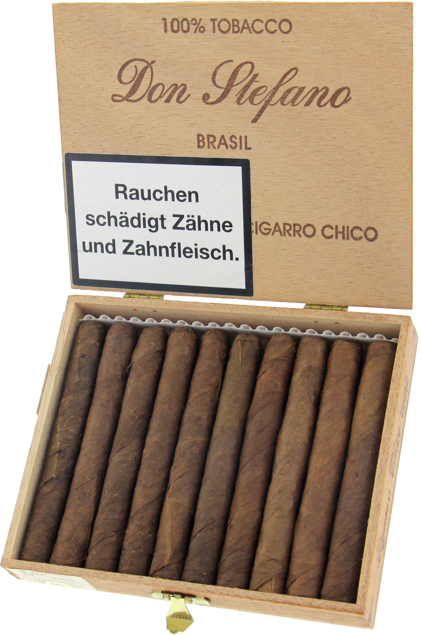 Don Stefano Best Cigarro Chico Brasil Kiste offen