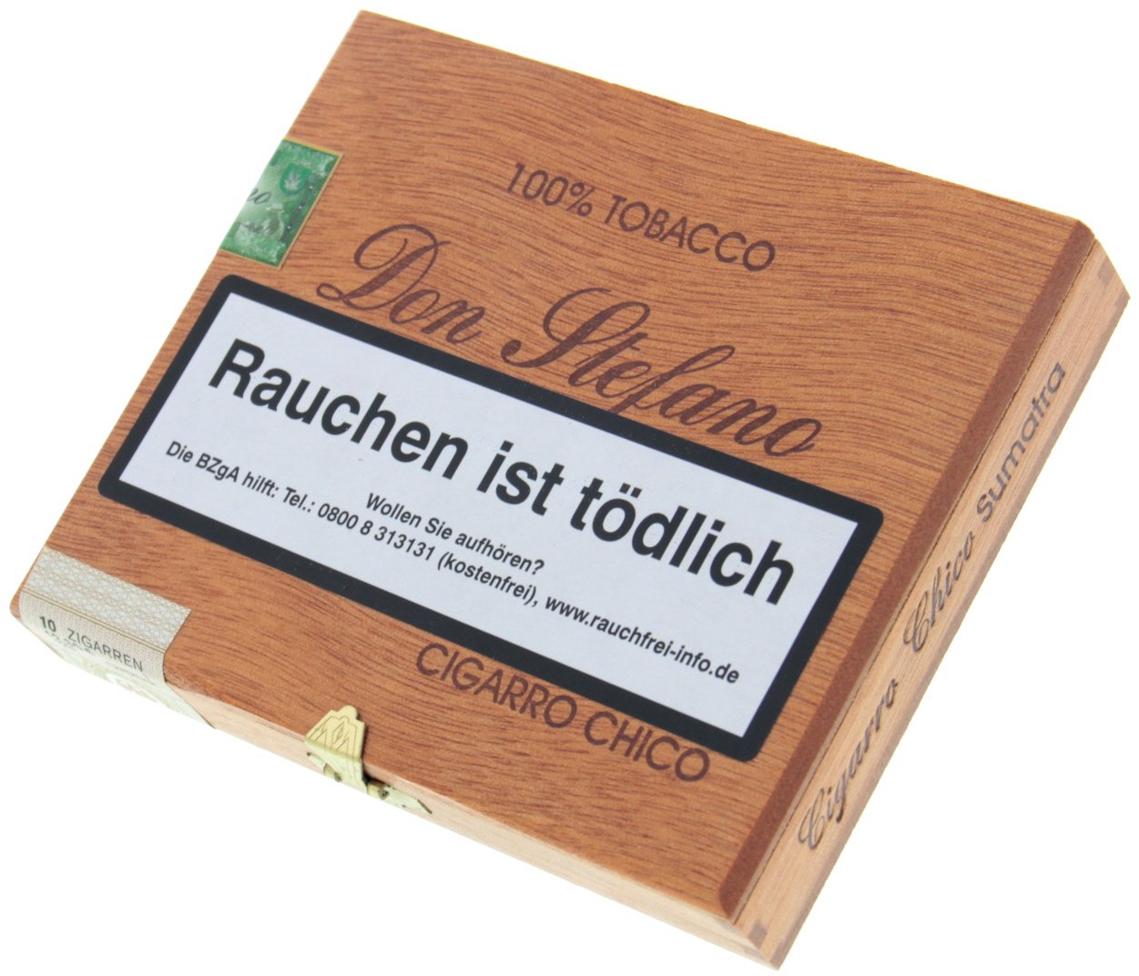 Don Stefano Best Cigarro Chico Sumatra Kiste