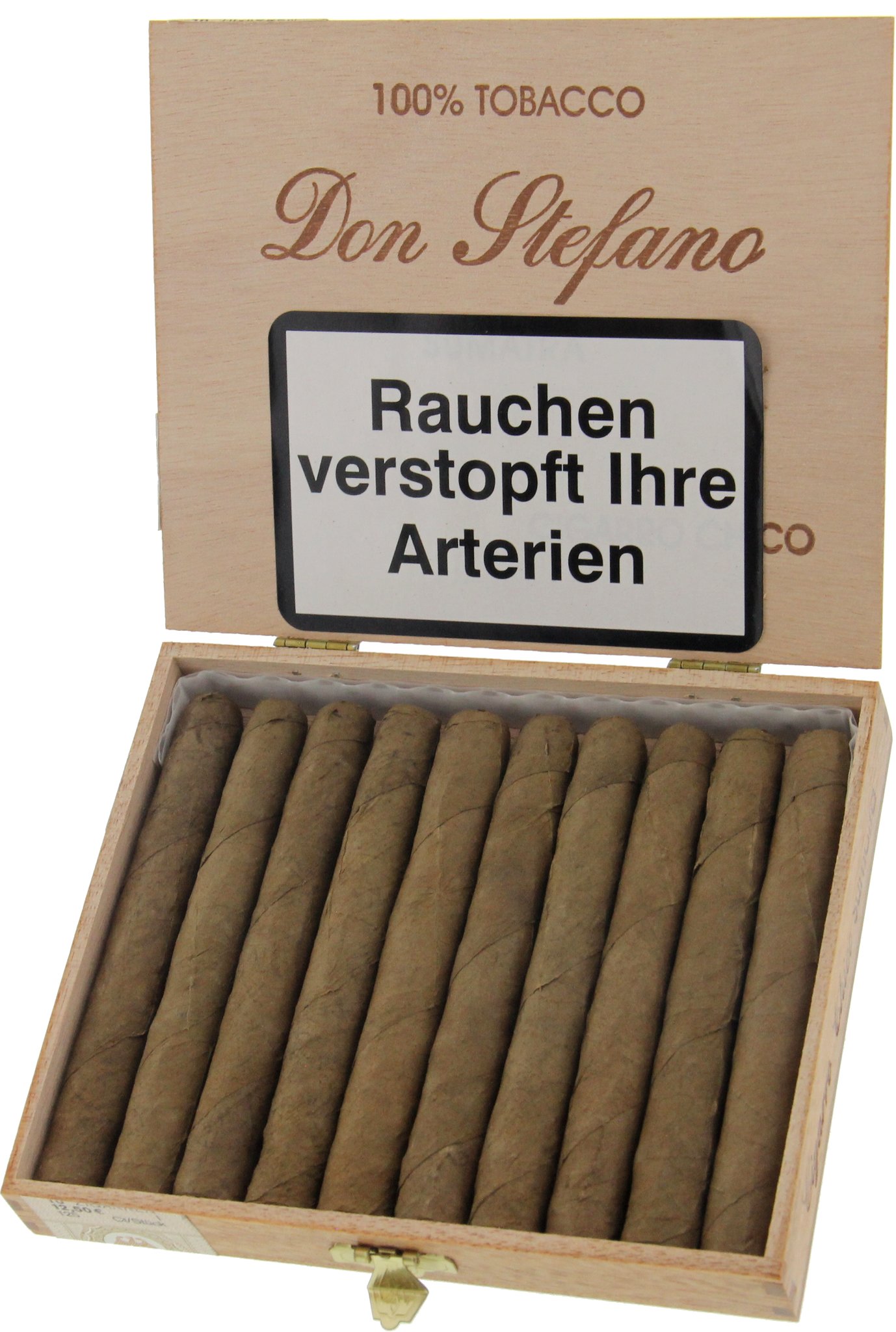 Don Stefano Best Cigarro Chico Sumatra Kiste offen