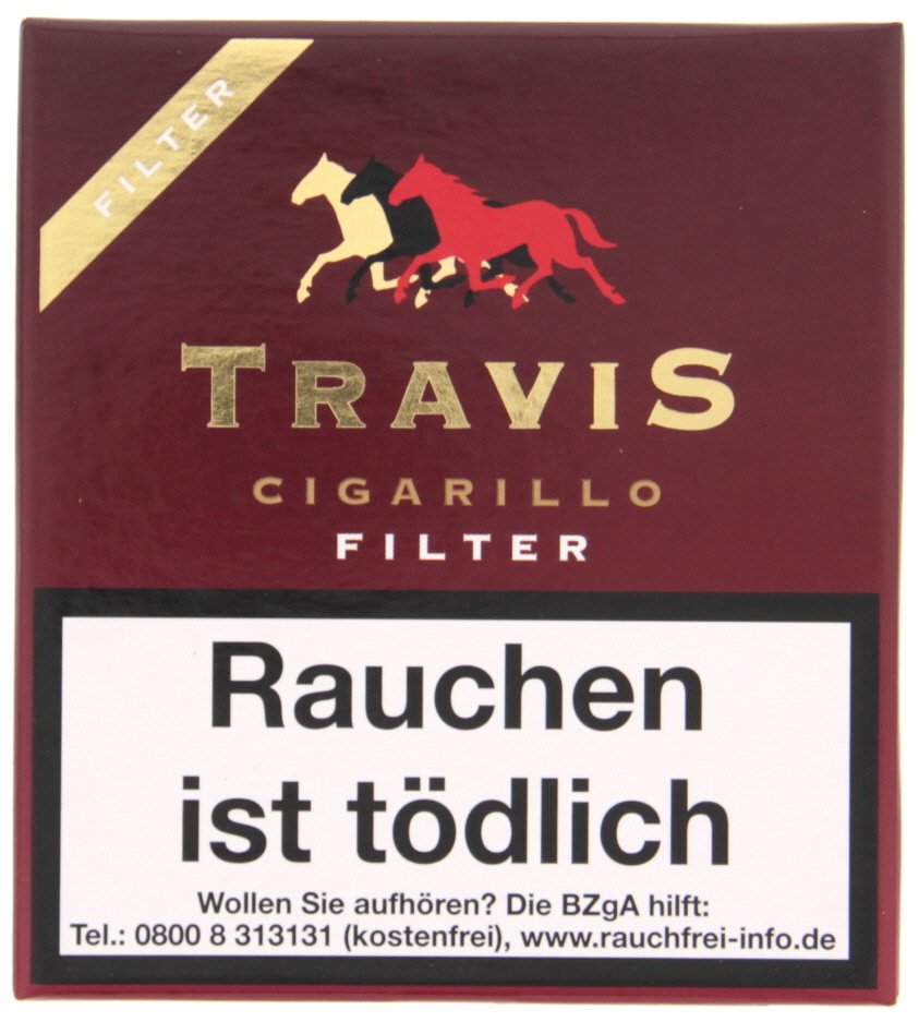 Travis Aromatic Cigarillos MIT Filter (932) 20er