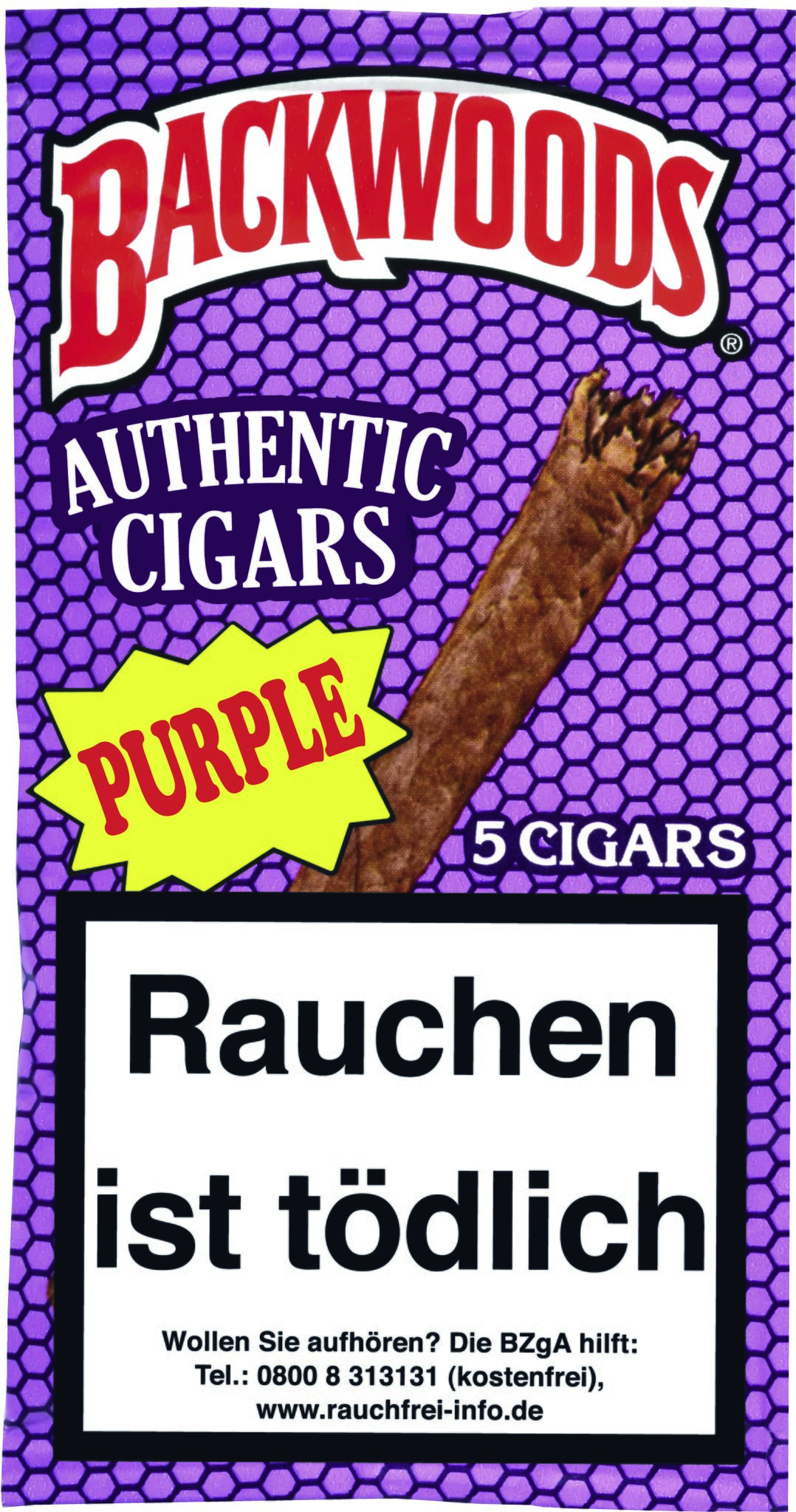 Backwoods Purple 5er Pouch