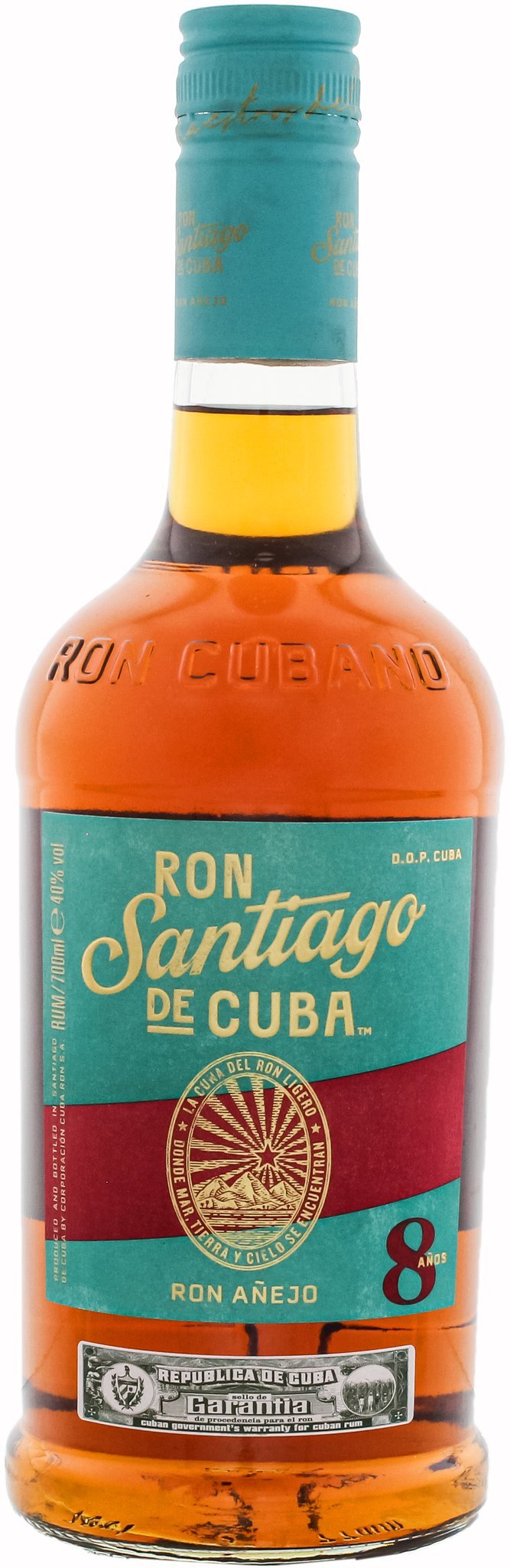 Santiago de Cuba Rum Anejo 8 Anos (0,7 l / 40 % vol.) (6397630)