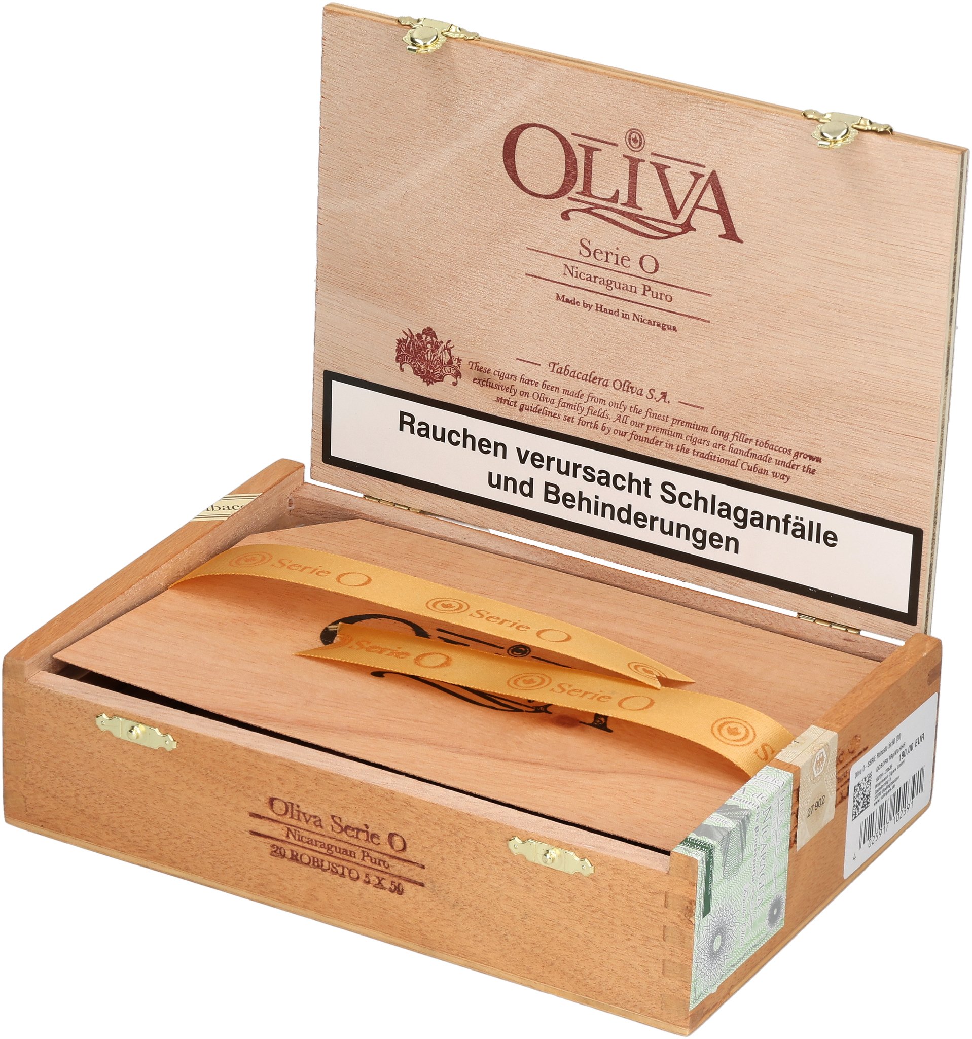 Serie O Robusto Kiste offen