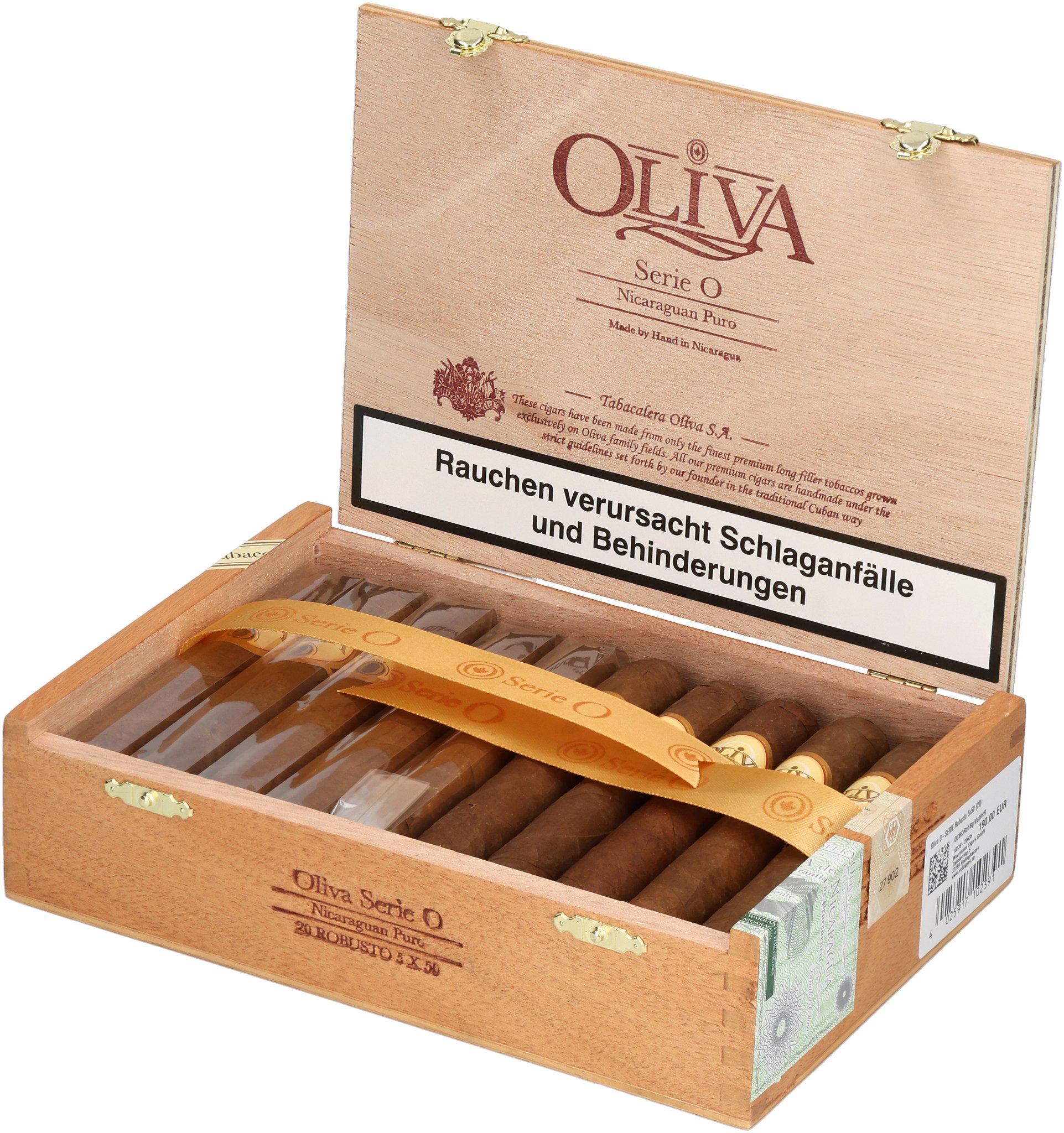Serie O Robusto Kiste offen 3