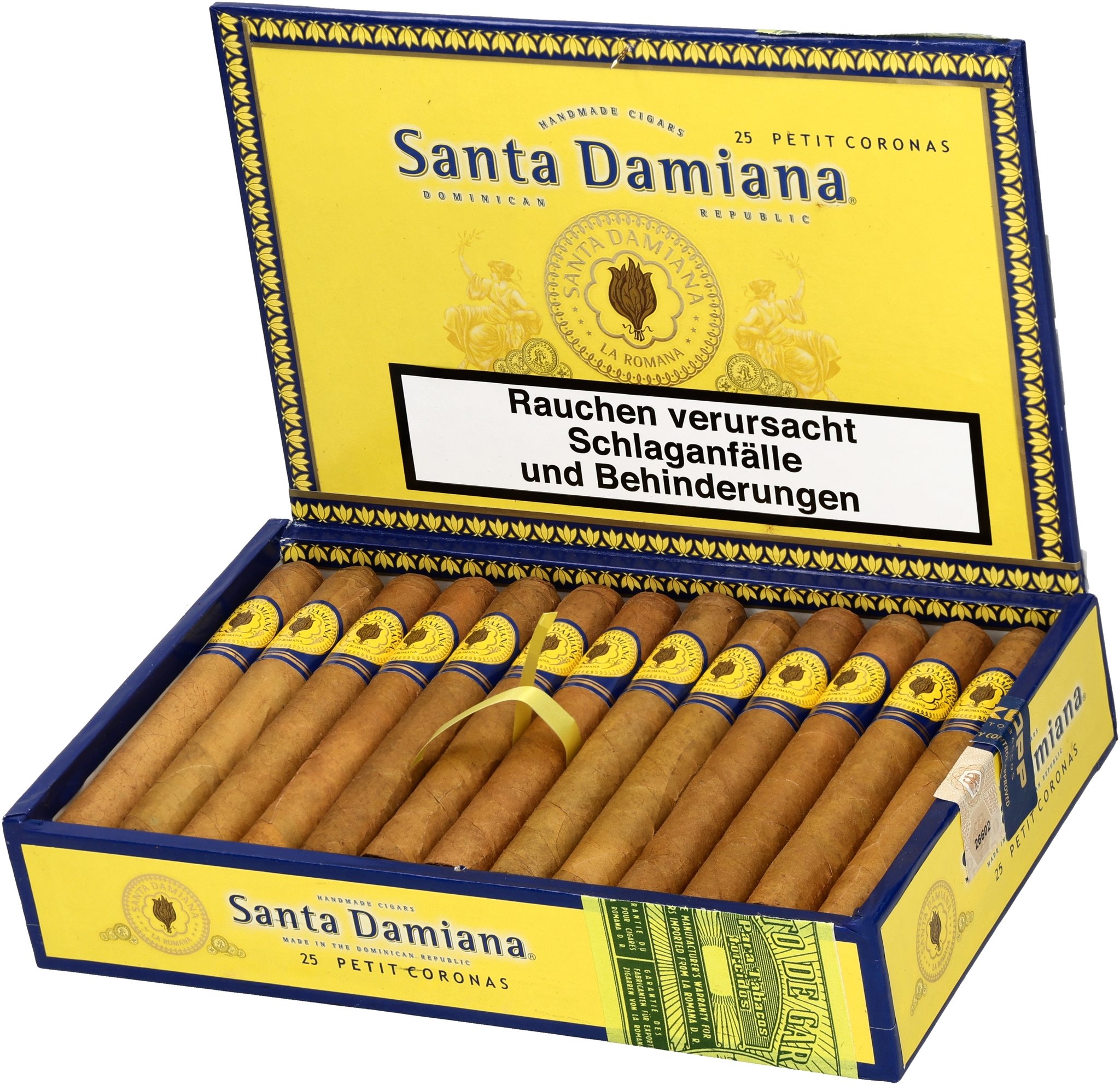Santa Damiana Classic Petit Corona_Kiste Offen