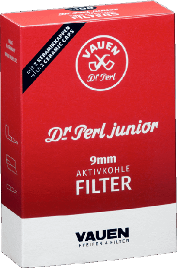Vauen Dr. Perl Junior 100 Stk mit Keramikkappen (Jubig)