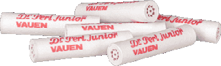 Vauen Dr. Perl Junior 100 Stk mit Keramikkappen (Jubig) Filter