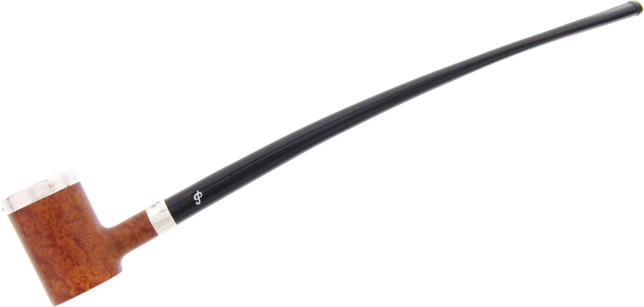 Peterson Churchwarden Churchwarden Braun - Tankard silver Cap