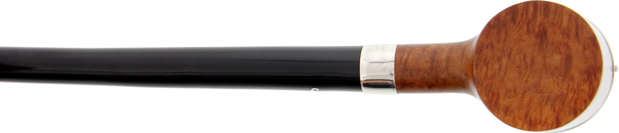 Peterson Churchwarden Churchwarden Braun - Tankard silver Cap Unterboden