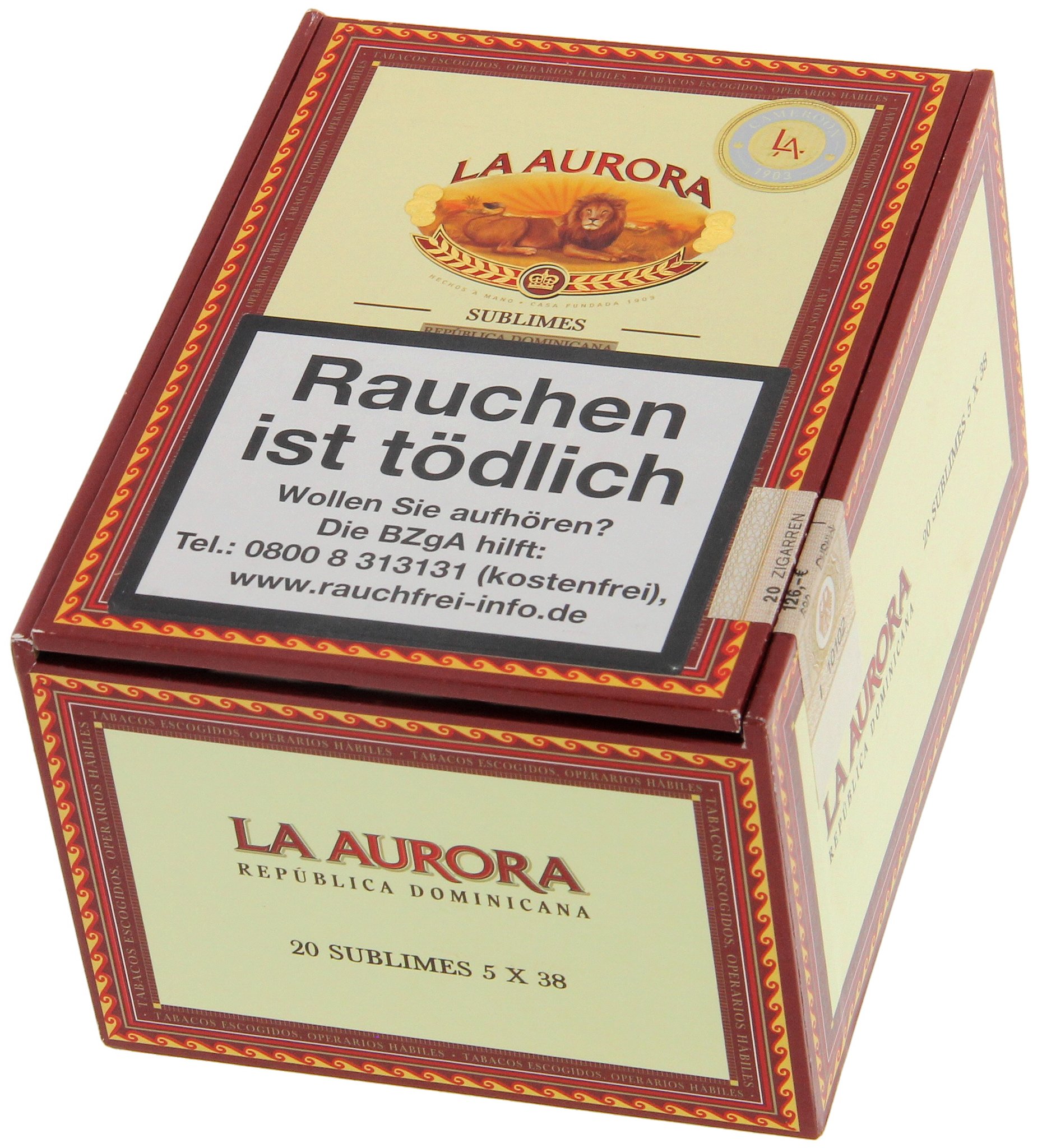 La Aurora Cameroon 1903 Sublimes Tubes Kiste