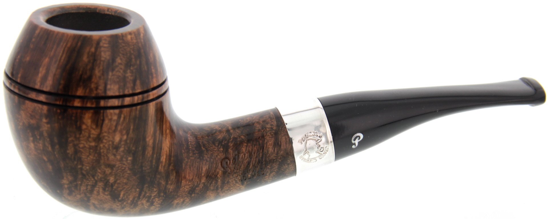 Peterson Sherlock Holmes Glatt DEERSTALKER dark