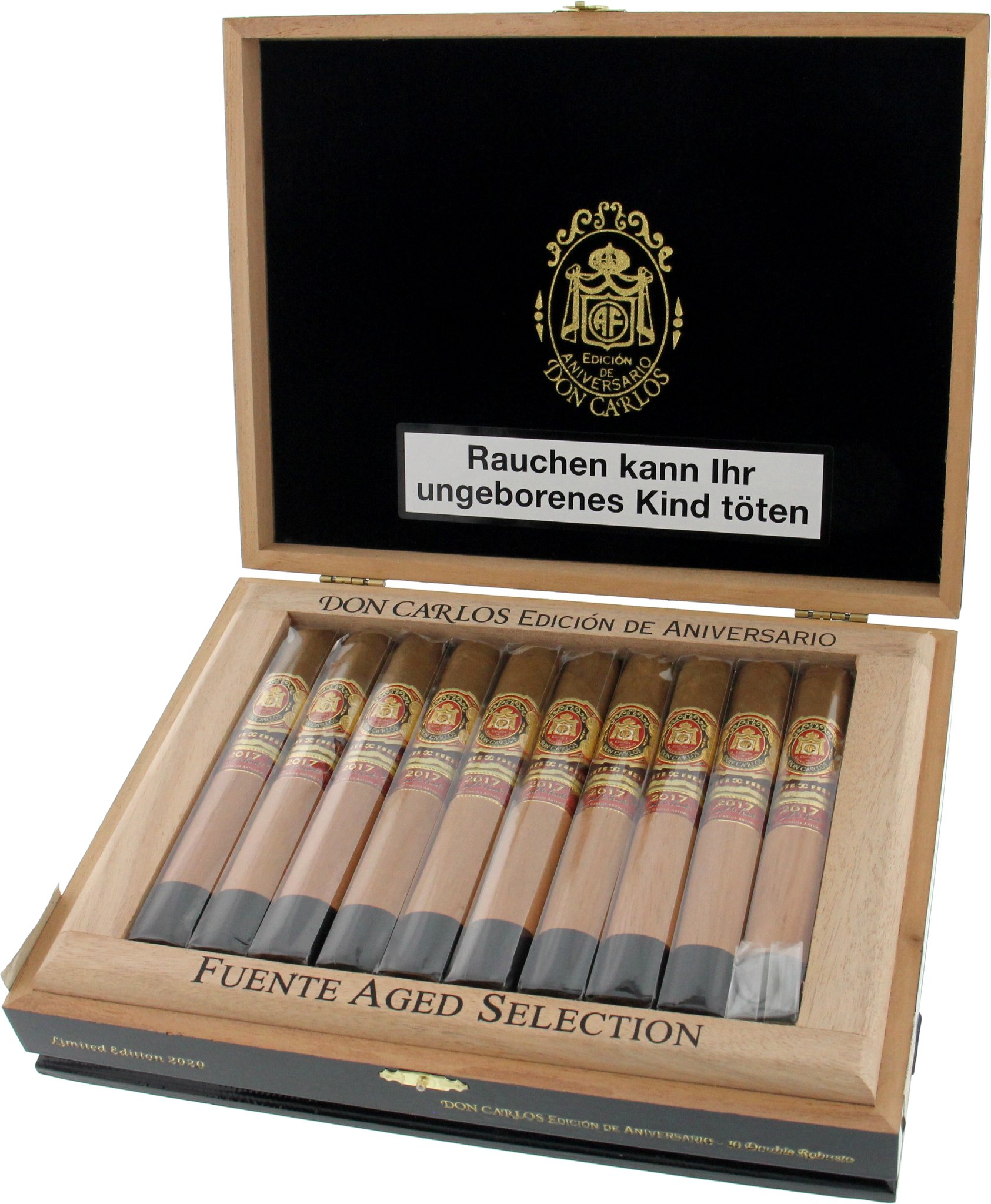 Arturo Fuente Limited Editions Don Carlos Edicion de Aniversario Double Robusto (Limited Edition 202