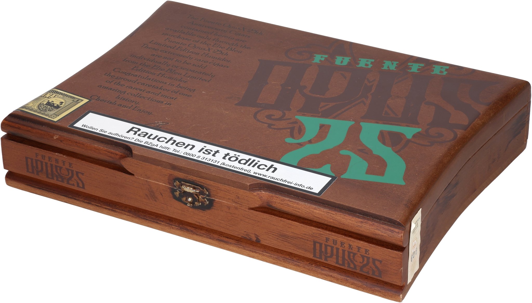 OpusX 25th Anniversary Kiste