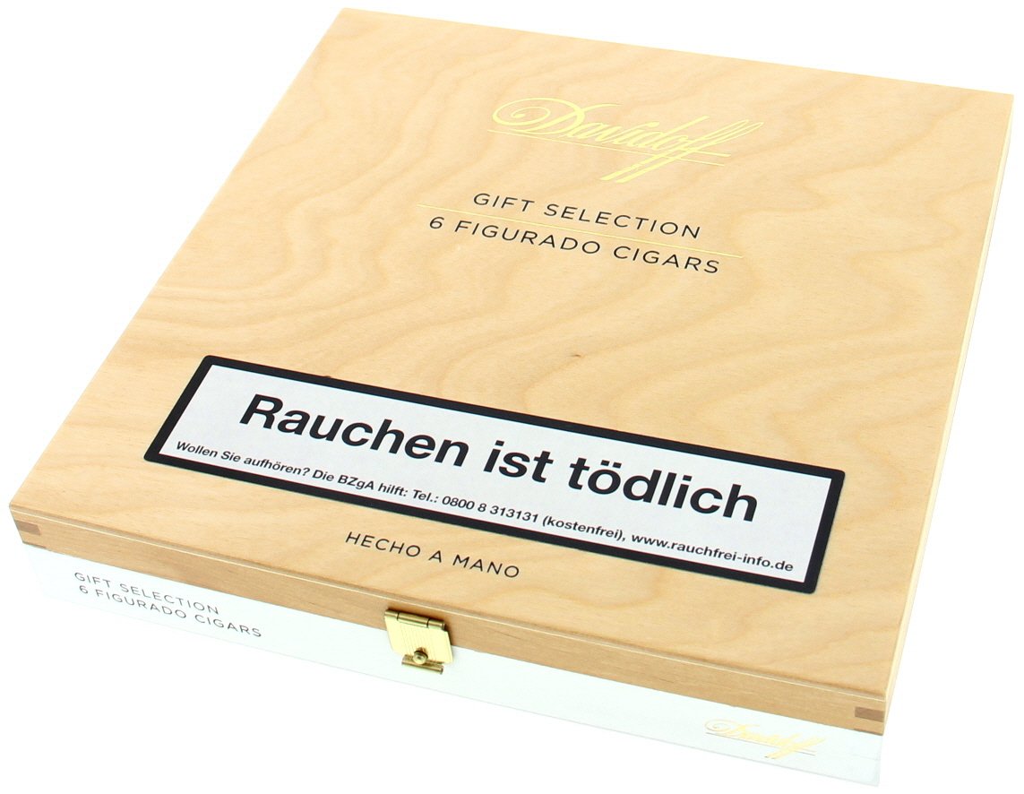 Davidoff Geschenksets Gift Selection 6 Figurado Cigars (6 Zigarren)