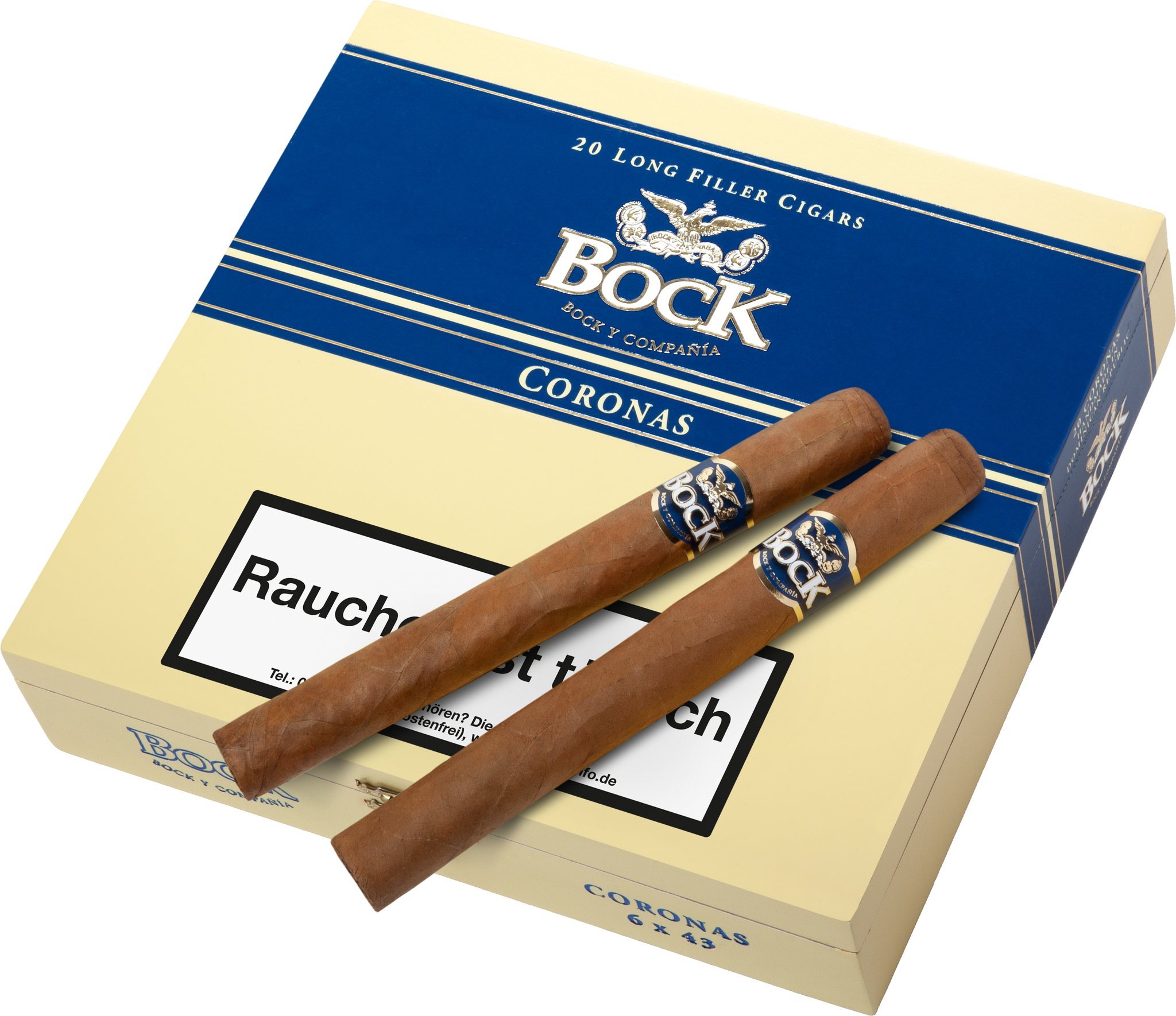 Bock y Ca. Corona Kiste Detailbild