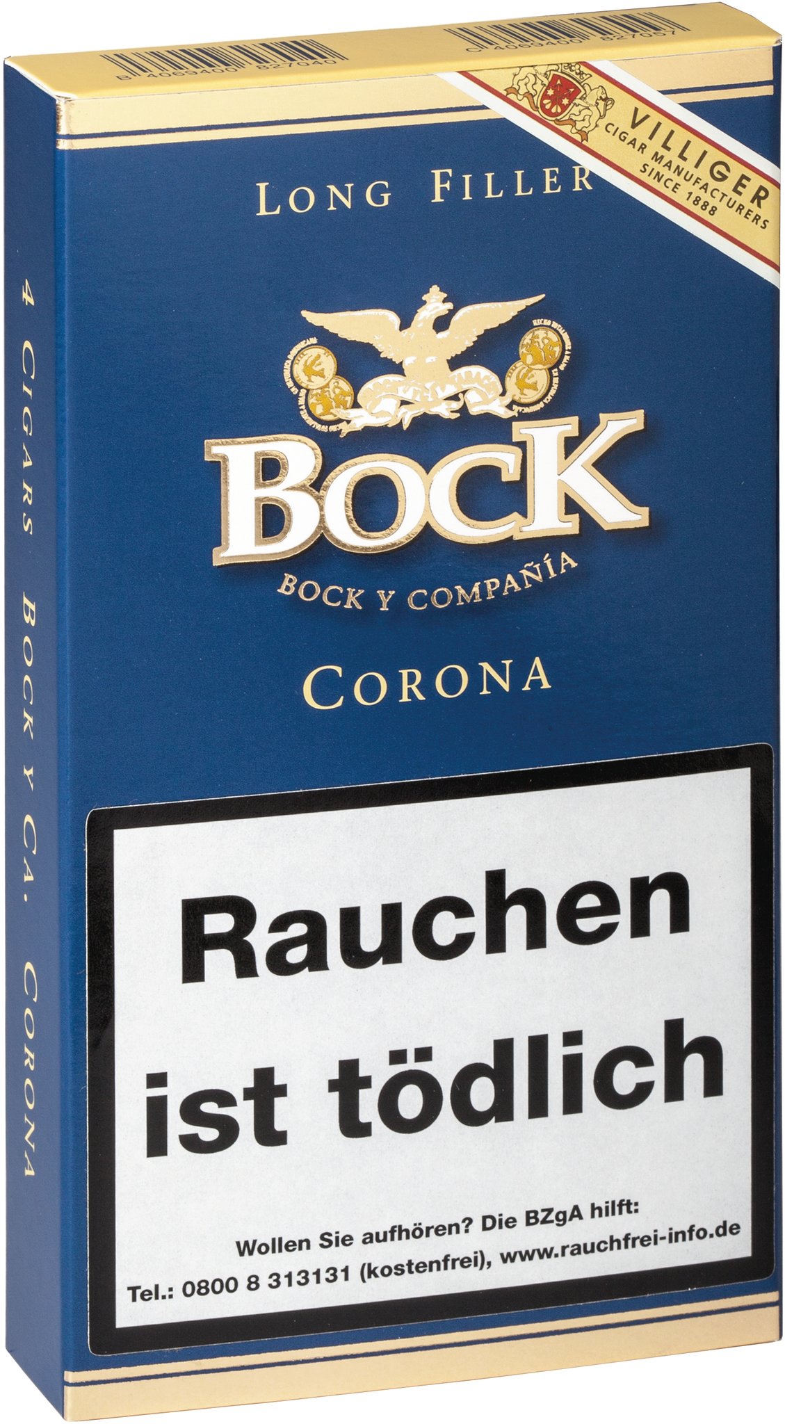 Bock y Ca. Corona Tubo 4er