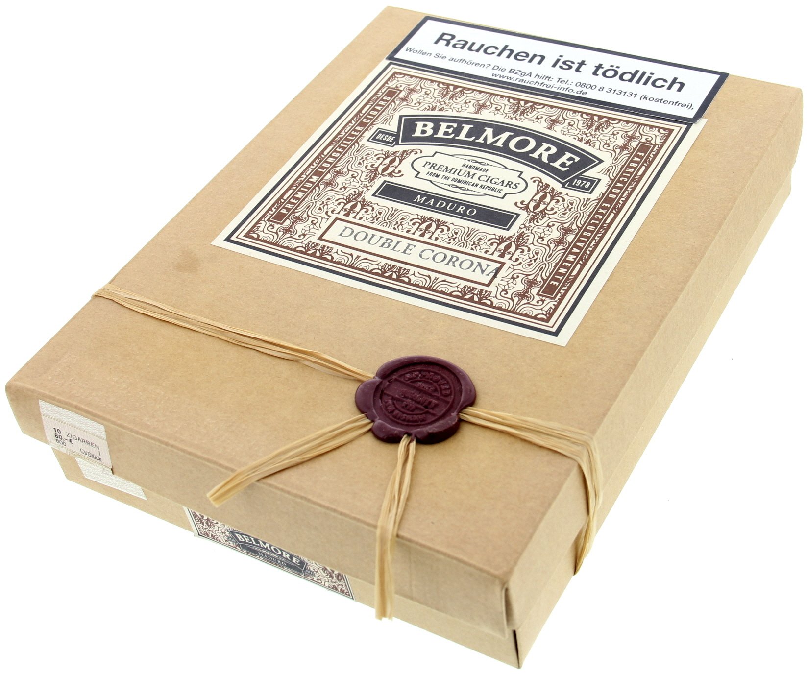 Belmore Maduro Double Corona Kiste