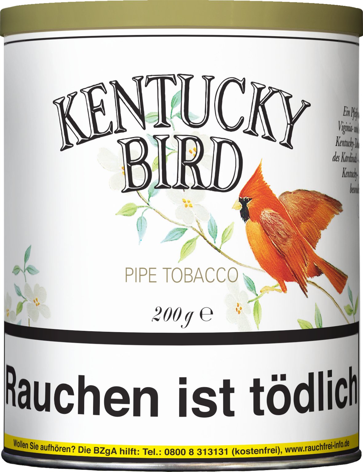 Kentucky Bird Pfeifentabak 200g Dose