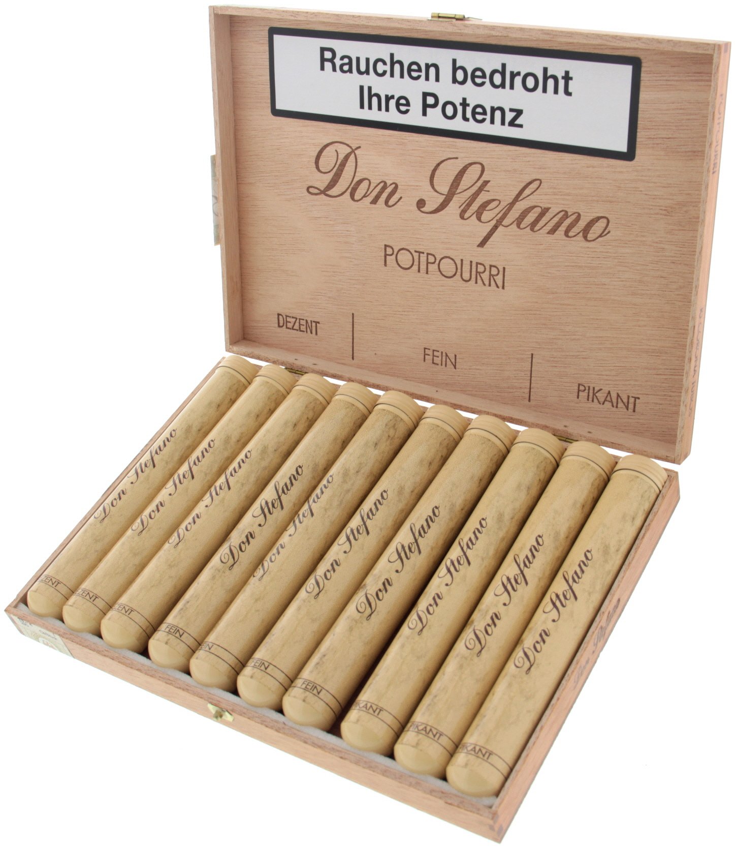 Don Stefano Probierpakete Potpourri Corona Tubos (10er Packung)