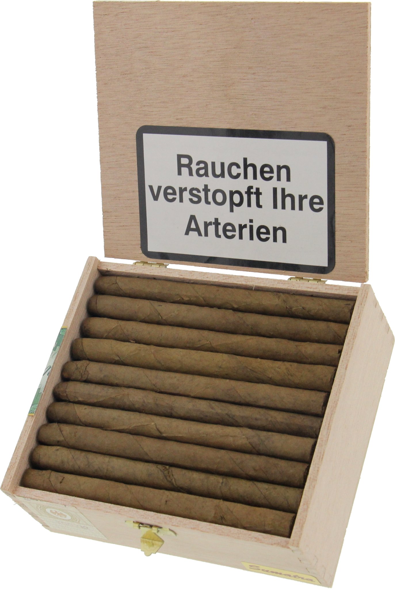 Don Stefano Original Fehlfarben Senorita Sumatra Kiste offen