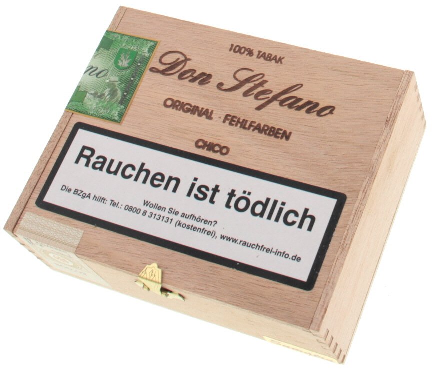 Don Stefano Original Fehlfarben Chico Sumatra 30er